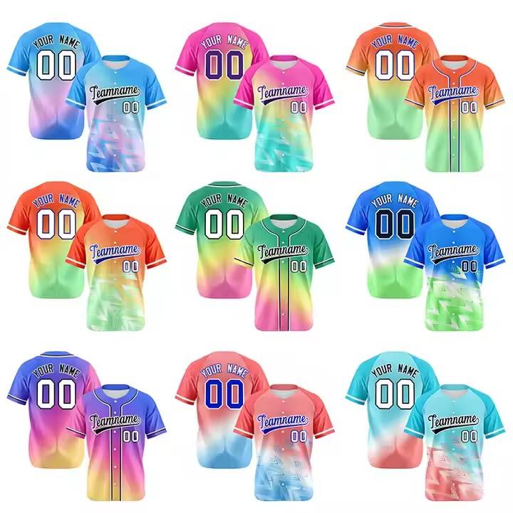 Custom Cheerleading Baseball Shirts